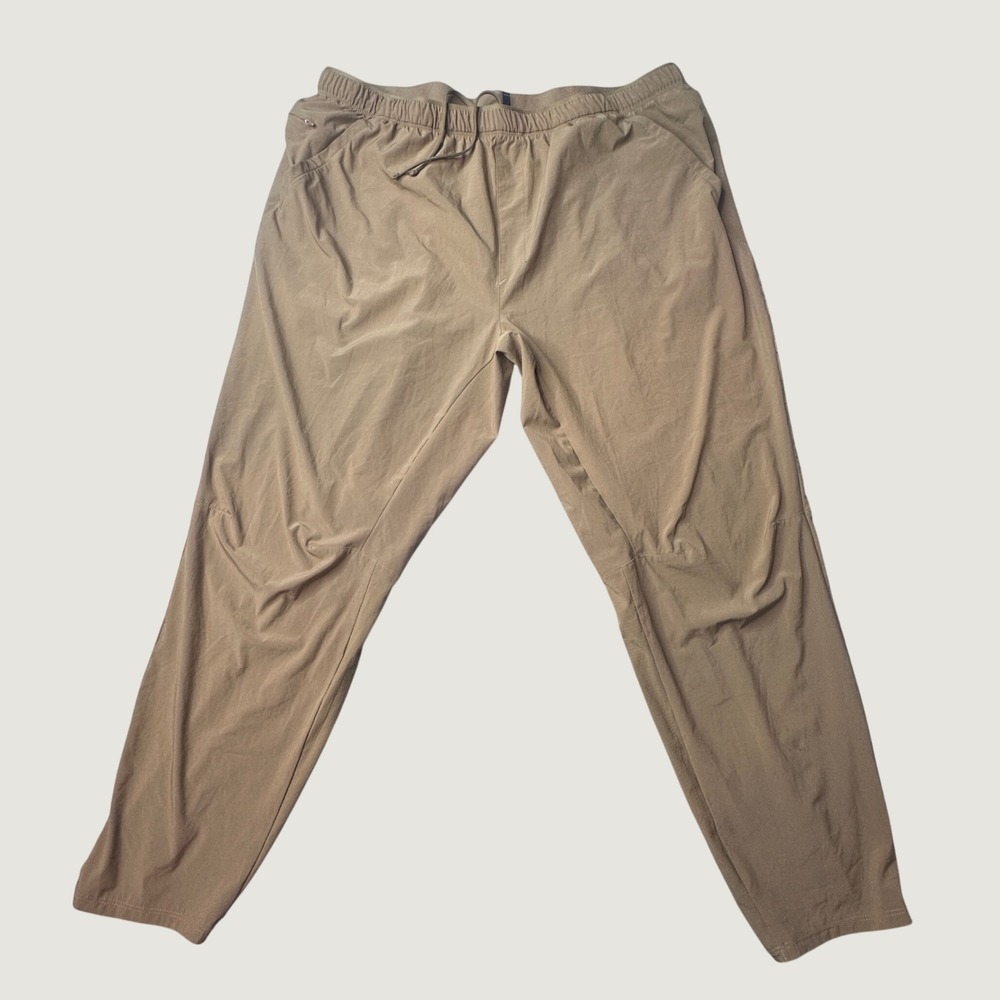 The North Face Pants Mens XL NF0A84F4 Kelp Tan Active Tapered Hiking Joggers